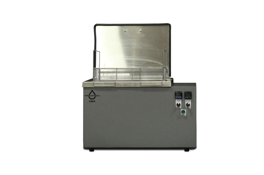 Omegasonics Ultrasonic Parts Cleaner PRO BENCH TOP 1420BTD  Incls 2 Gal. Soap #10 & Mesh Basket