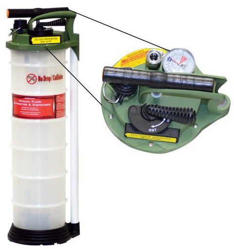 JDI - 150DE - Manual Fluid Extractor & Discharge Pump