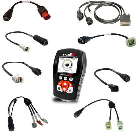 MS6050R23-ASIA KIT MemoBike6050 Diagnostic Scan Tool Kit for Honda, Kawasaki, Suzuki & Yamaha with Unlimited Software Updates (Phone to place order & add Cables)